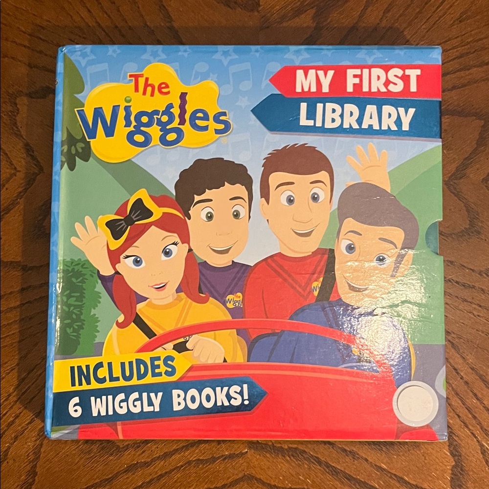 The Wiggles kids books | My First Library | box set of 6 Wiggly Books